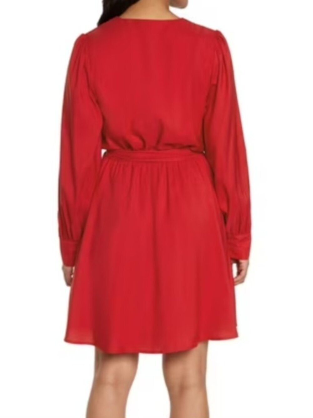 Express Women's Long Sleeve Wrap Dress Size M - Picture 2 of 8